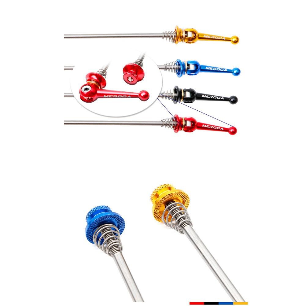 Titanium Shaft Quick Release Rod Titanium Axis Hub Quick Release Poles Ultra Light Titanium Alloy Quick Release