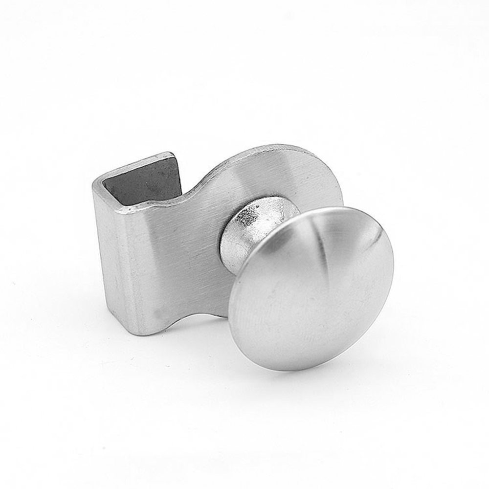 2x Glass Holder Clamp Handle Cupboard Showcase Cabinet Door Accessories Glass clamps