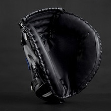 Fdbro baseball catcher handske utomhussport brun svart pvcsoftball träningsutrustning storlek 12.5 vänster hand för vuxen träning