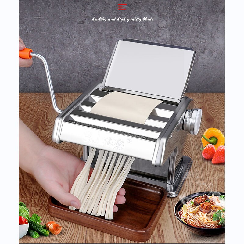 Máquina para hacer Pasta hecha a mano de acero inoxidable 3 en 1, máquina para hacer Pasta, espagueti, Fabricante de fideos