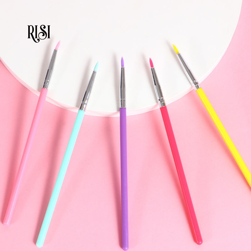 Brosse de lifting des cils en silicone ultra mince, outil coloré, nouvelle solution,