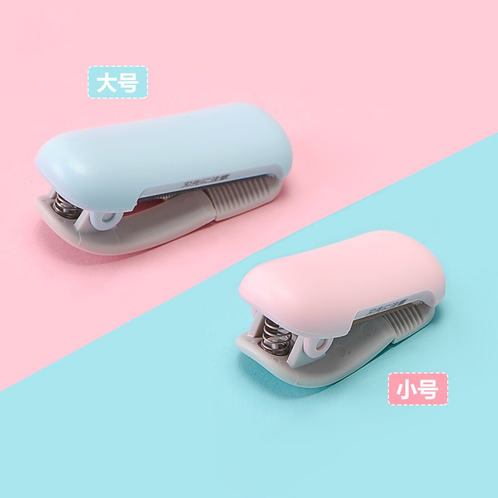 MIRUI Macaron Mini Cute Washi Tape Dispenser Kawaii Portable Wasking Tape Cutter Japanese Stationery School Office Stationery