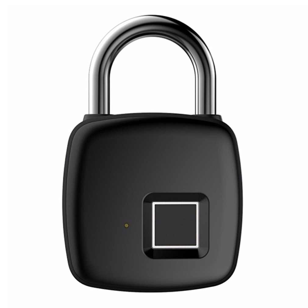 P30 Pure Vingerafdruk Unlock Smart Vingerafdruk Deurslot Veilig Hangslot Usb Opladen Waterdicht Keyless Anti-Diefstal Slot