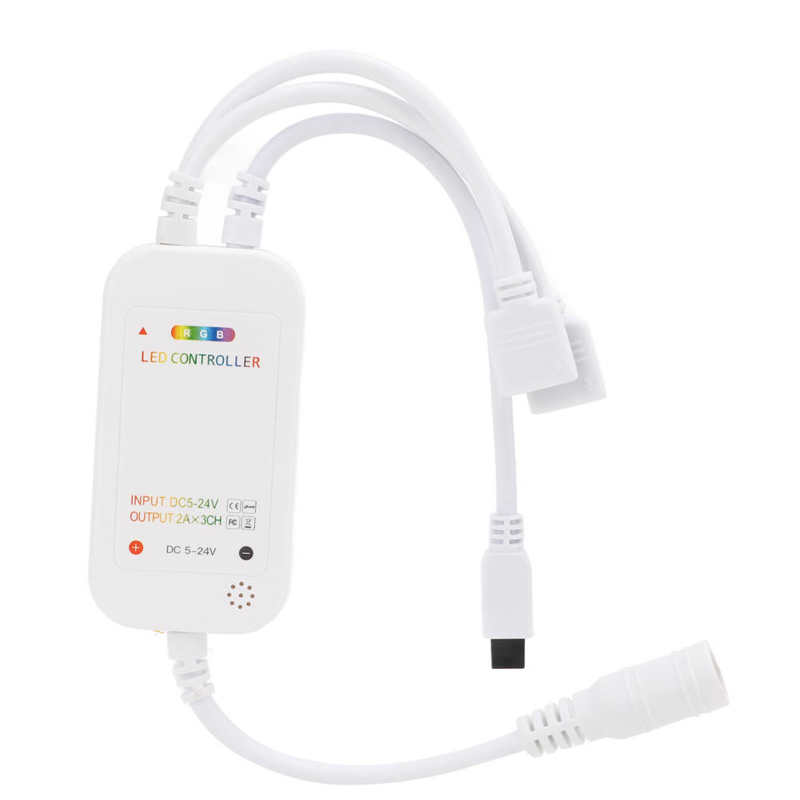 RGB LED Strip Light Controller Humanized LED Lights Bluetooth Controller Dual Control System for Home KTV LEDs Rope