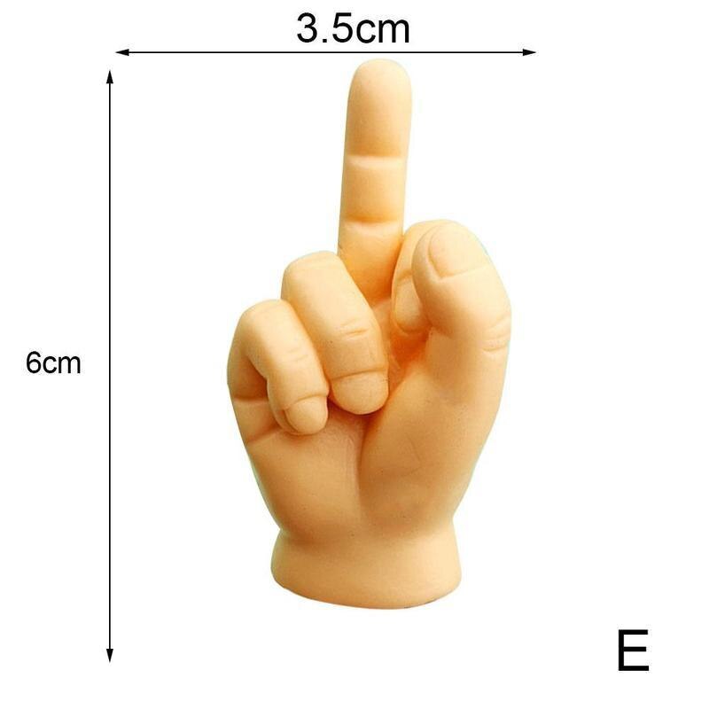Mini Vinger Speelgoed Vinger Marionet Vijf Vingers Hand Open Game Rechts Grappig Speelgoed Hand Tiny Seek Palmen Verbergen En Pupp links C3E0: E