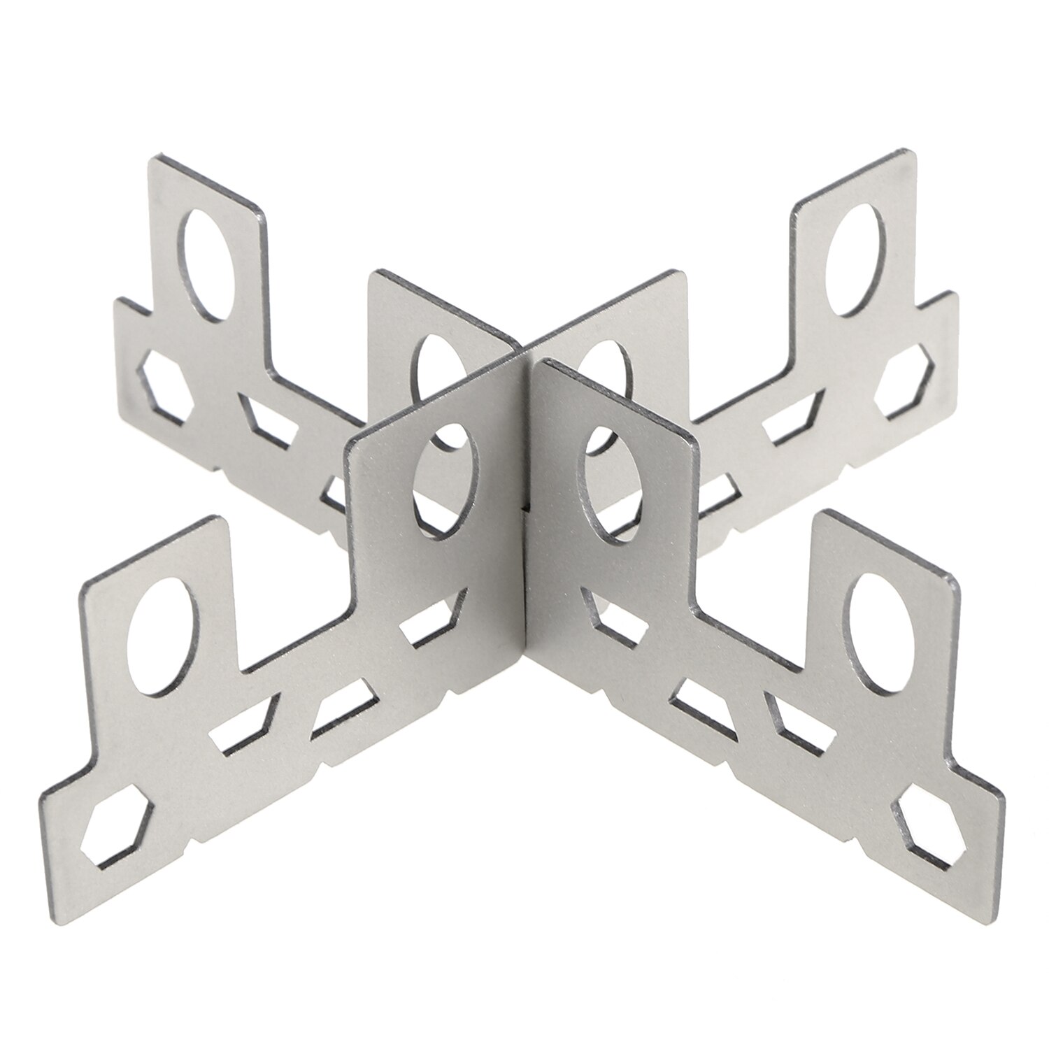 Lixada stove Outdoor Camping Titanium Mini Alcohol Stove with Cross Stand Stove Rack Support Stand solostove alcool stove