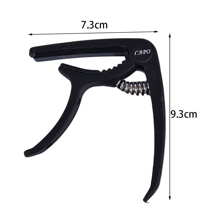 1 gitaarcapo en 5 plectrums voor akoestische elektrische gitaar, accessoires