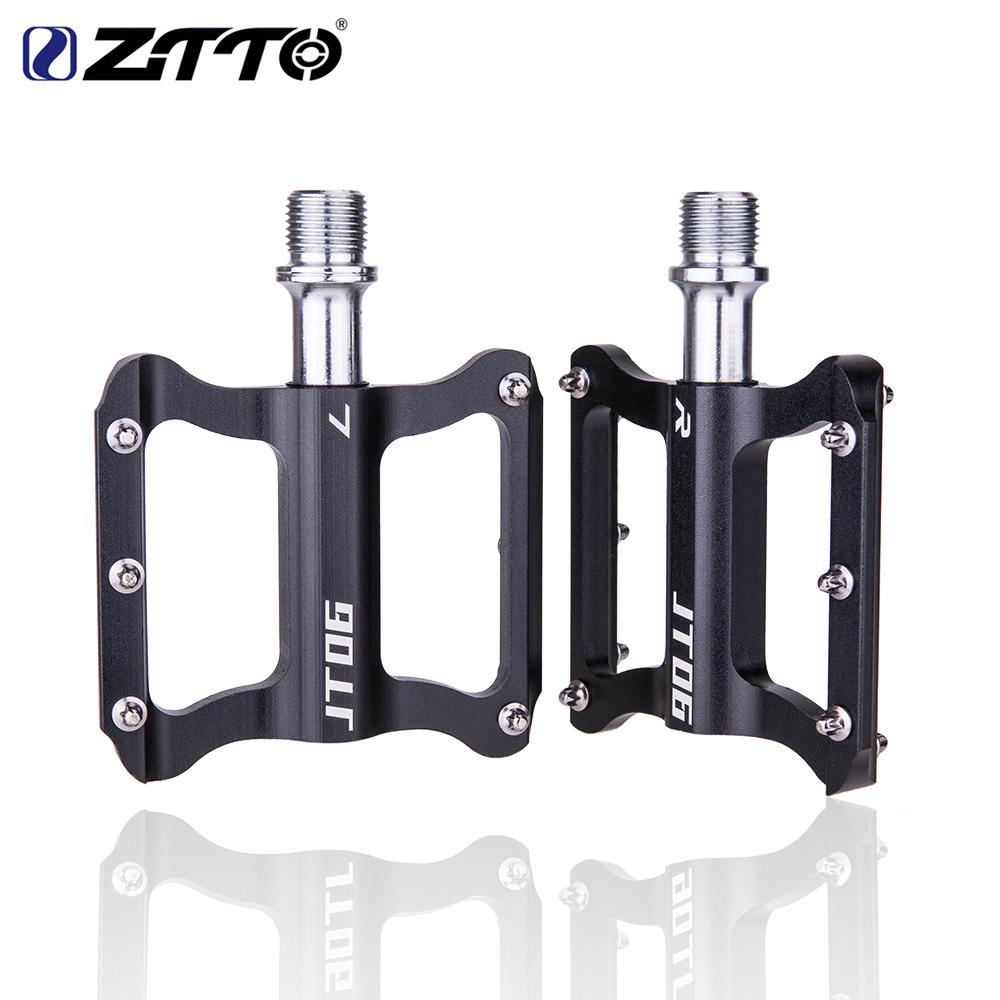 Bike Pedals Bicycle Pedals Spindle Universal Cycling Pedals Aluminium Alloy Lightweight Bike Pedals