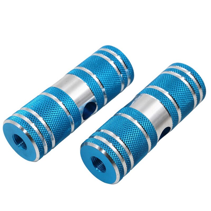 2Pcs Aluminum Nonslip MTB Bike Bicycle Pedal Front Rear Axle Foot Pegs BMX Footrest Lever Bike Accessories: style6