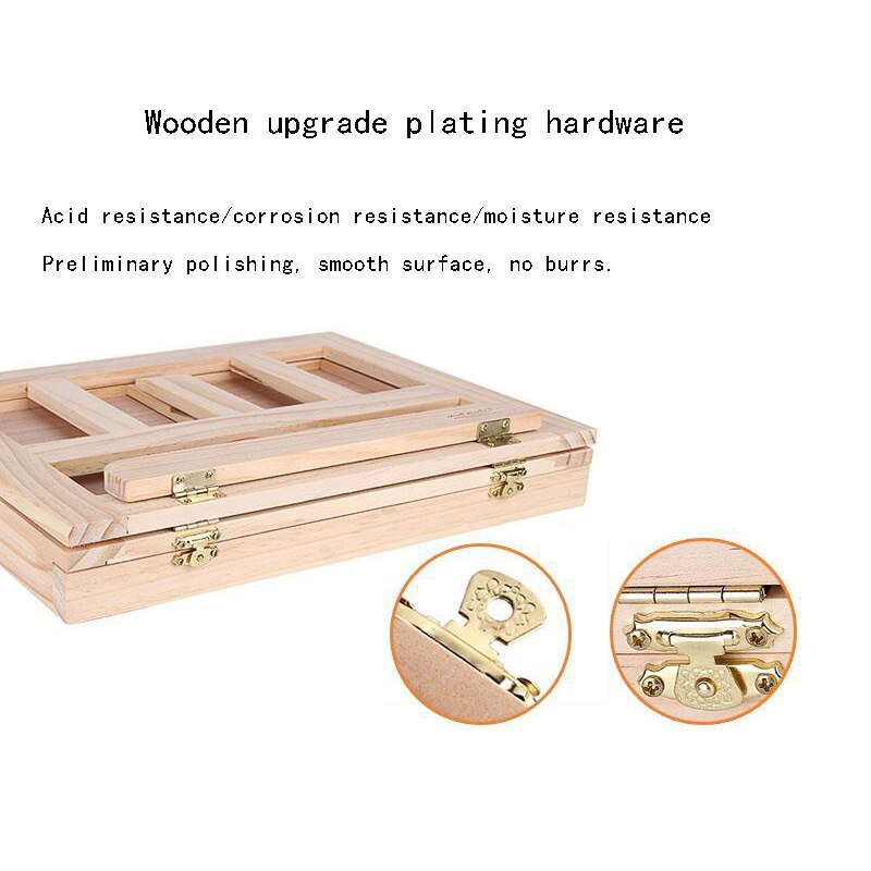 Mobilna 8K ambona sztalugi szkic deska drewniana szuflada składana przenośna akwarela sztaluga obraz olejny rama szkic szkic pokładzie