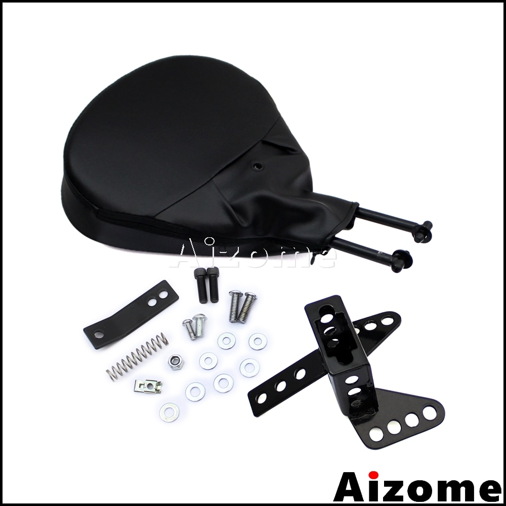 Black Motorcycle Adjustable Driver Rider Backrest For Harley Touring 1988 Street Glide Road King Electra Glide Road Glide