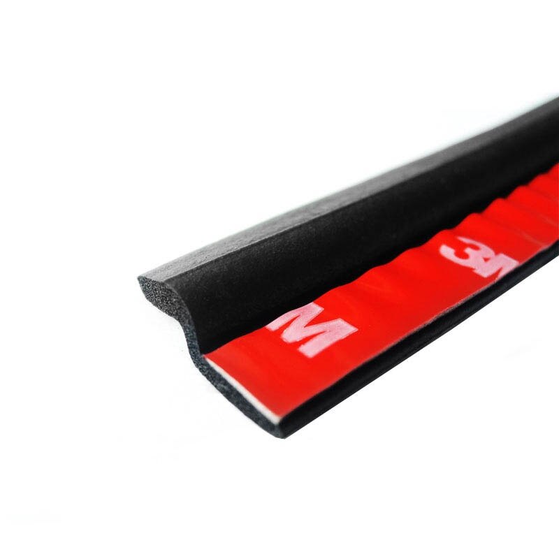 Z-vormige autodeurafdichting epdm universele geluidsisolatie tochtstrip afdichting rubberen strip afwerking auto afdichtingen externe auto accessoire