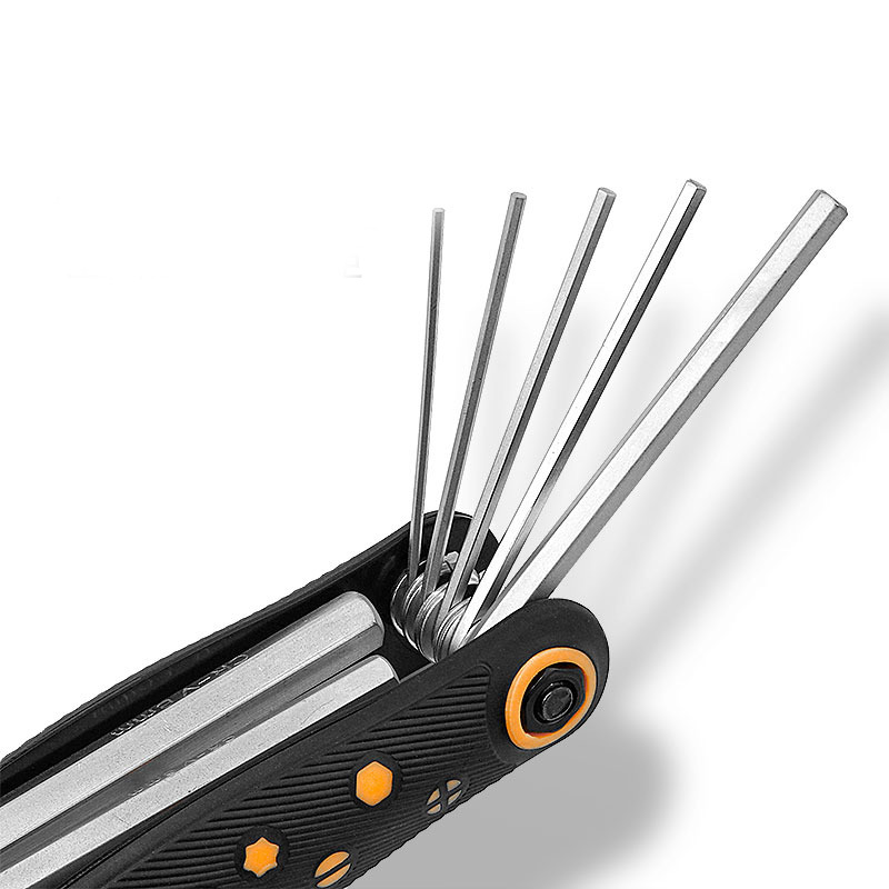 8 in 1 Folding Screwdriver Set Screwdriver Mini Screwdriver Bits Kit Hexagon Screwdriver Flat Screw Driver