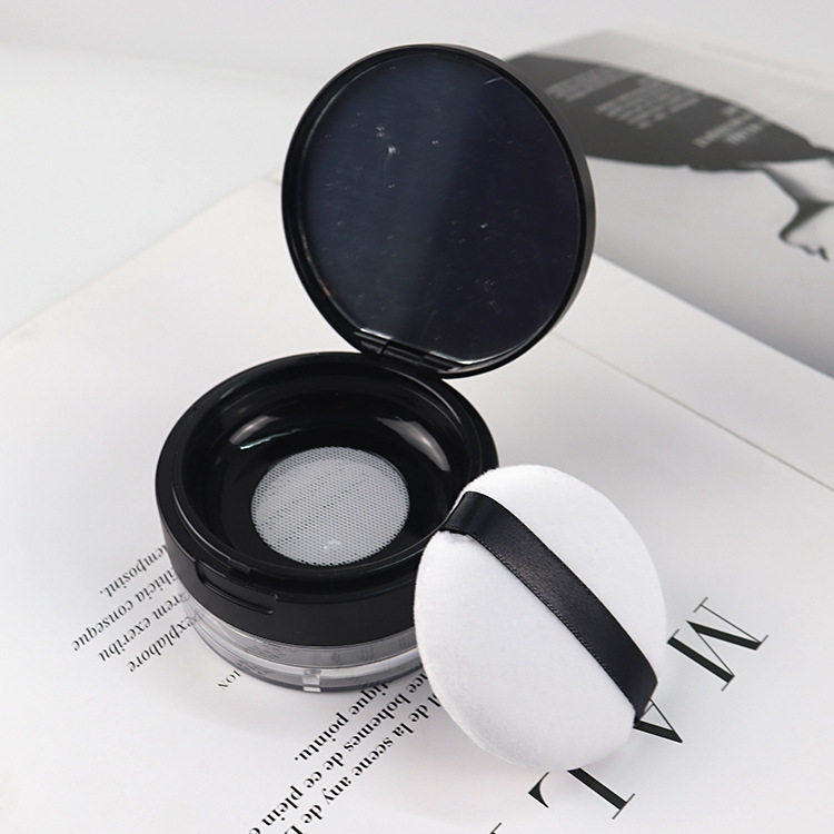 Empty Air Cushion Puff Box 1Pc Makeup Case Container with Powder Sponge Mirror for BB Cream Foundation DIY Box Portable Cosmetic: Light Grey