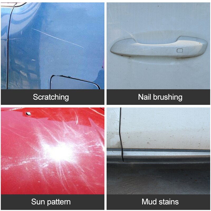 Car Polishing Paste Fix Body Grinding Compound Paste Set Scratch Paint Care Auto Detailing Cleaning Remover Car Accessories