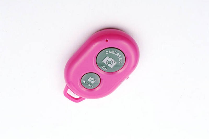 Migawka Bluetooth pilot bezprzewodowy Bluetooth samowyzwalacza aparat telefon kijek robić Selfie migawki pilota: czerwony