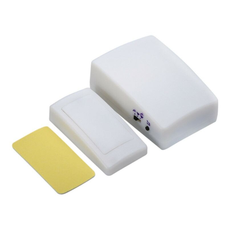 7 Color de la luz Flash cambiante música timbre casa timbre inalámbrico para puerta sordo duro Y98E