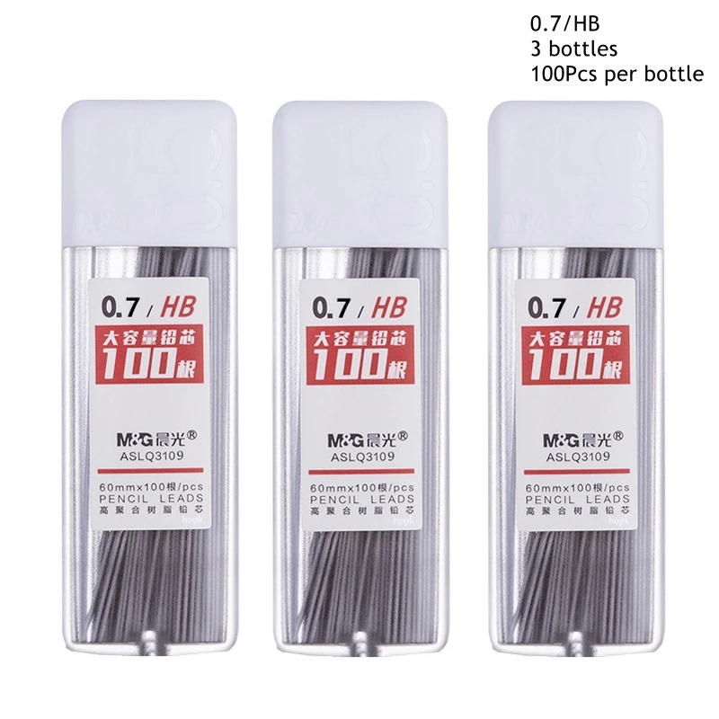 0.5/0.7mm Automatic Pencils Set HB/2B Refill Mechanical Pencil For Drawing Sketching Students School Supplies Cute Stationery: Mixed Color