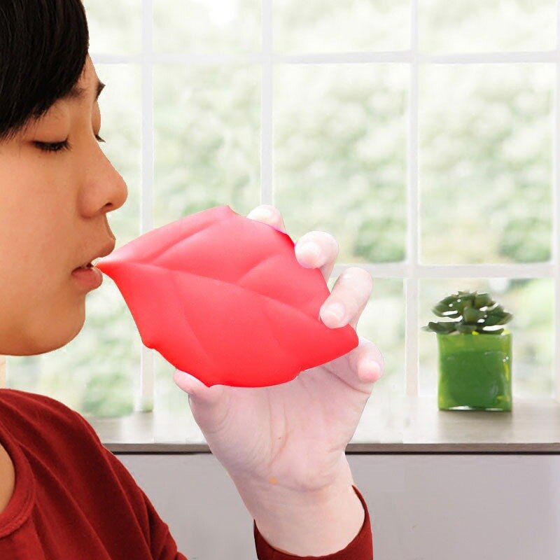 Foldable Maple Leaf Portable Travel Toothpaste Toothbrush Holder Cup Case Silicone Storage Outdoor Bathroom Accessories