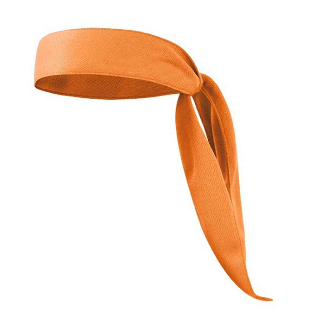 Bandanas de diadema cabeza corbata deportiva para banda para el pelo correr tenis Karate atletismo breve estilo Accesorios para el cabello: Naranja