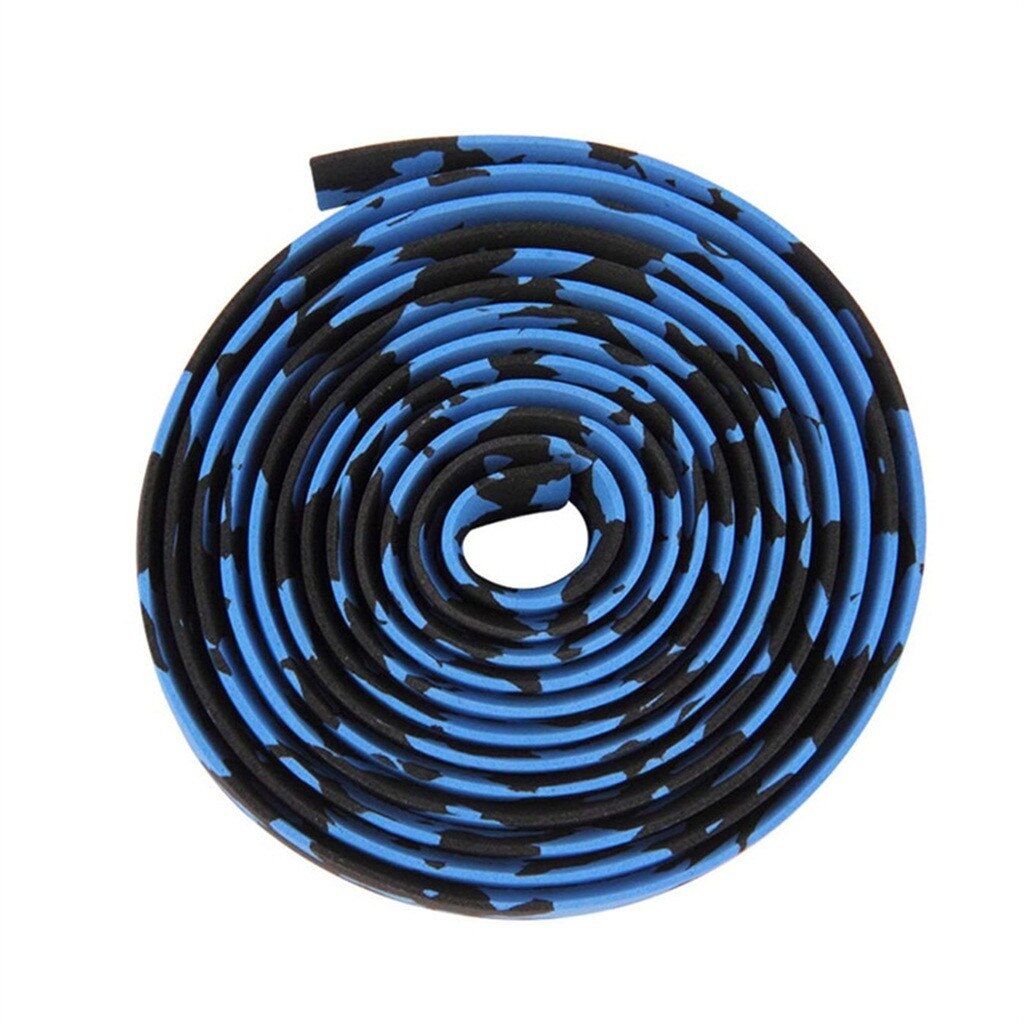 2 pezzi di nastro elastico per manubrio per bicicletta EVA ad alta elasticità ciclismo montagna bicicletta maniglia cintura avvolgente riflettente cintura per bici da strada con tappi per barra #30