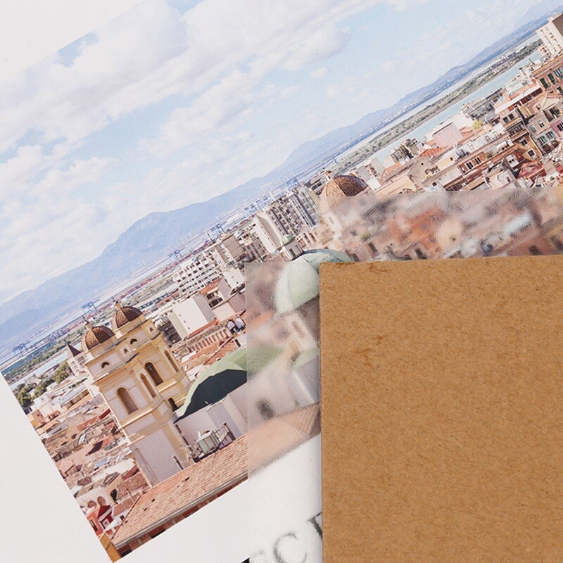 10 sheets of book cover book transparent waterproof book cover book anti-dirty protective cover