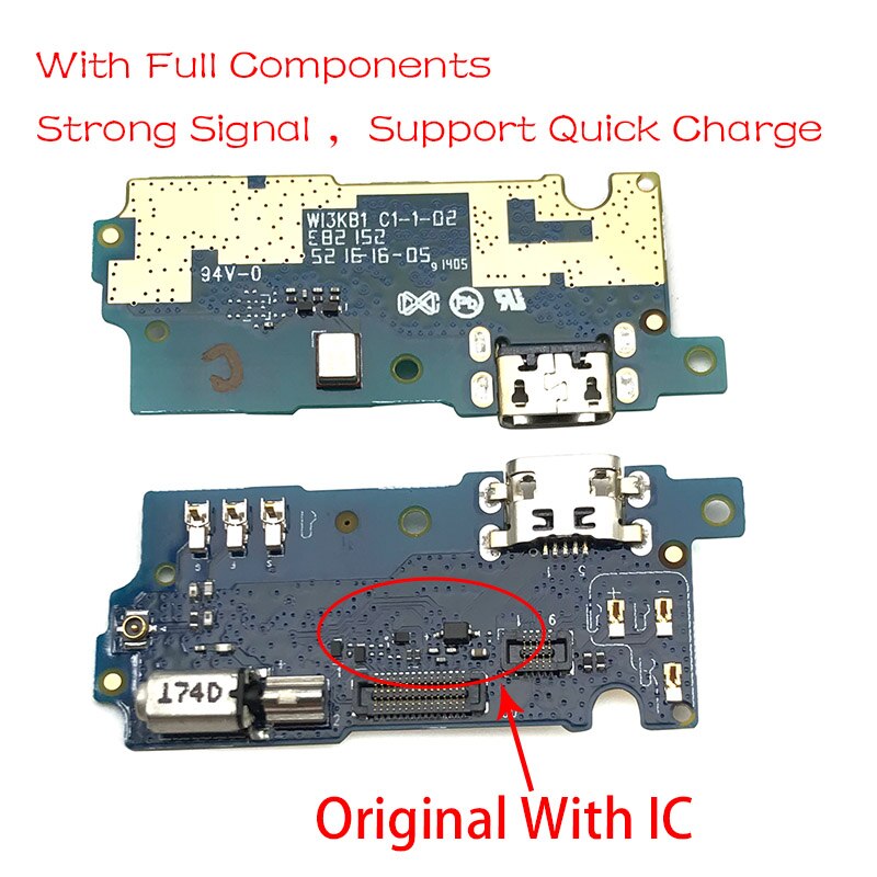 Nieuw Voor Meizu M3S Dock Connector Micro Usb Lader Poort Opladen Flex Kabel Microfoon Board
