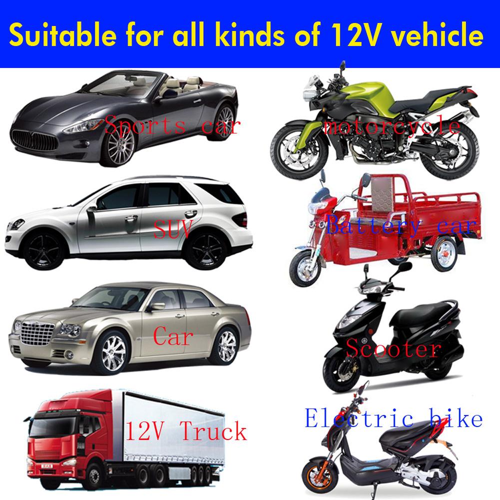 Auto Alarm Apparaat-Trillingen Alarm Apparaat Draadloze Afstandsbediening M810-8115 Luid Geluid Voor 12V Auto Motorfiets Truck