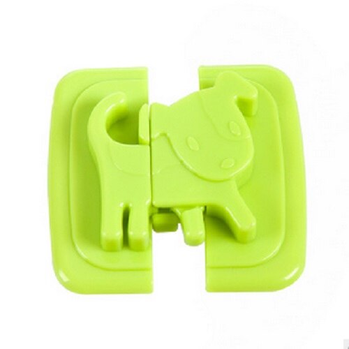 Cartoon Baby Safety Locks Cabinet Door Drawers Refrigerator Toilet Safety Plastic Locks For Child Kids Protection 1PCS