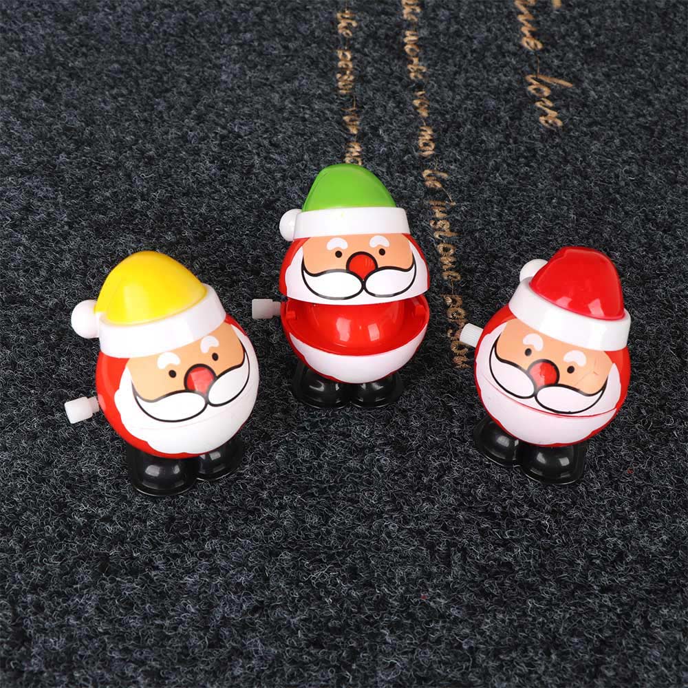 Populaire Kerstversiering Classic Uurwerk Speelgoed Leuke Mini Kerstman Sneeuwpop Elanden Kids Party Home Speelgoed