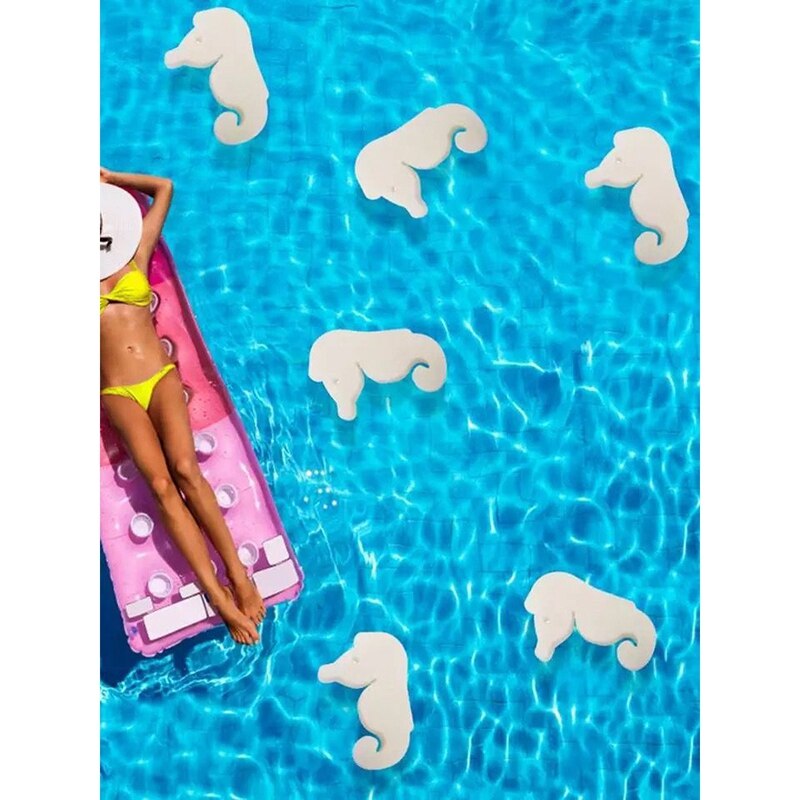 10 pz Olio di Assorbimento Schiuma di Spugna per Vasca Idromassaggio, Piscina e terme (Cavalluccio Marino)