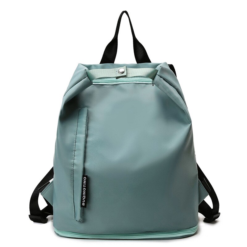 Mochila GRANDE impermeable para hombre y mujer, bolsa deportiva de viaje para gimnasio, piscina, natación, playa, Yoga, atletismo, entrenamiento: Green