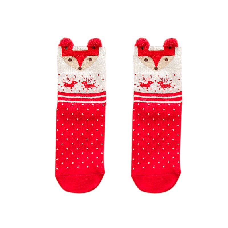 Christmas Socks Santa Claus Kids Unisex Xmas Funny Socks FOR Girl: C