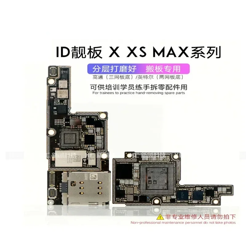 CNC schneiden Hauptplatine Für IPhone X Logik Gremium Xs Max Polieren CPU AP RF Bord iPhone11 11Profi Max Schalt CPU Basis Band Schneiden
