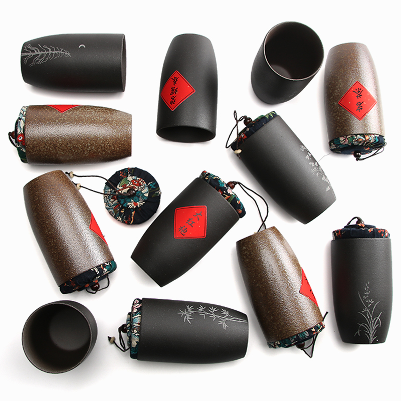 TANGPIN ceramic tea caddies tea canisters chinese kung fu tea accessories