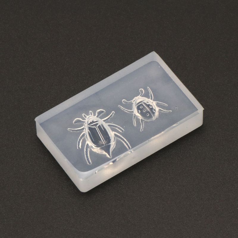 Leuke Lieveheersbeestje Kever Hanger Insect Resin Silicone Mold Sieraden Maken Gereedschap