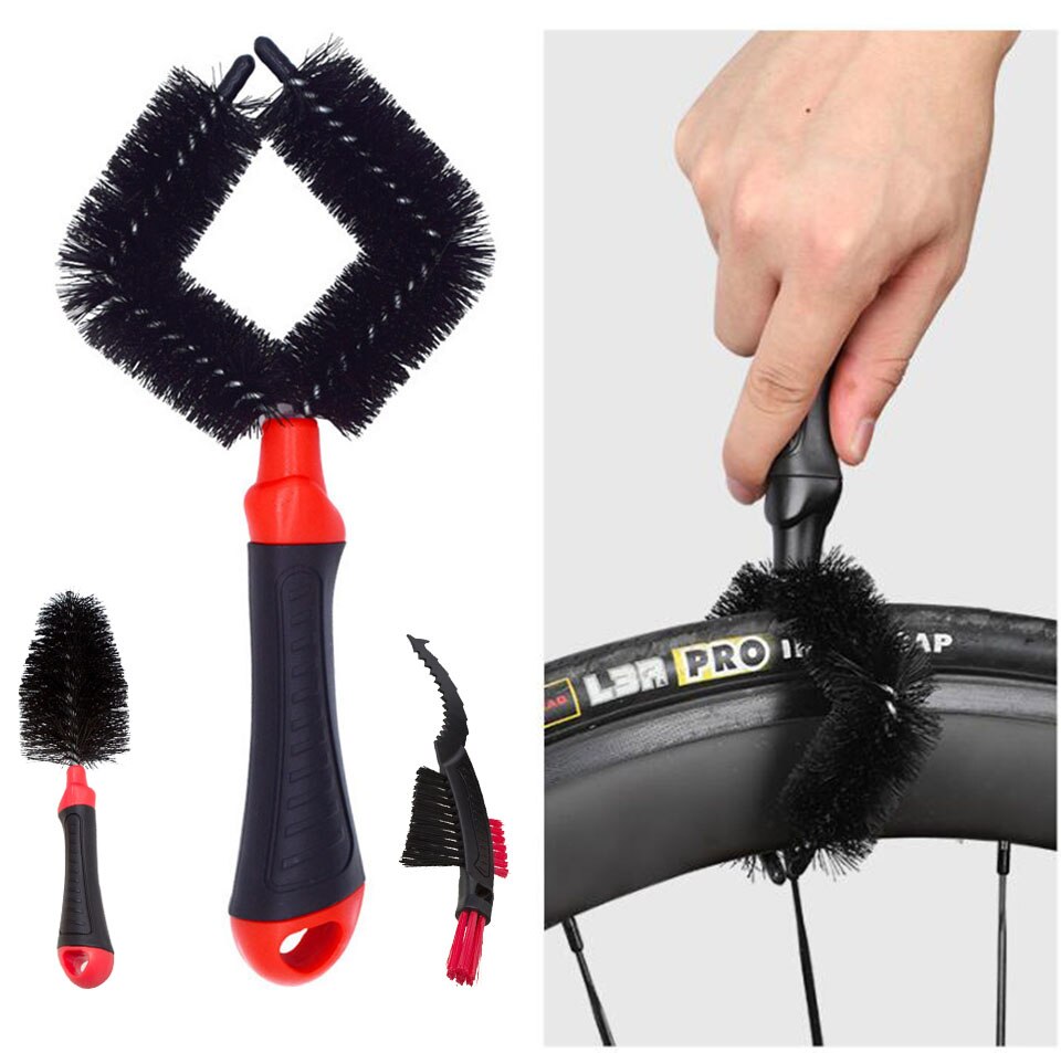 Fahrrad Kette Reiniger Tragbare Mountainbike Fahrrad Reinigen Maschine Pinsel MTB Rennrad Radfahren Reinigung Bausatz draussen Sport Waschen Werkzeuge