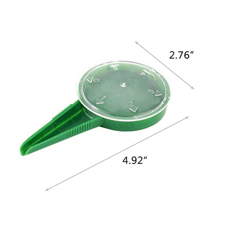 2Pc Seedlings Garden tools 5 Adjustable Size Seed Sowing Seedlings Hole Puncher Garden Flower Plant Seeds Planter Seed Dispenser