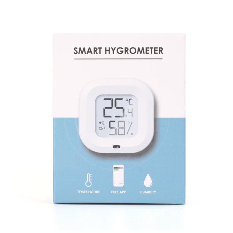 1PC Wireless Indoor Bluetooth Digital Thermometer Hygrometer Temperature Humidity Sensor Smart Home