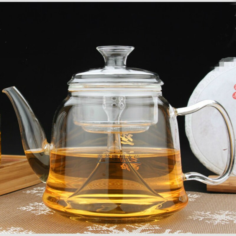 Transparent thick glass steaming teapot traditional chinese tea set kettle tea pot tea kettle