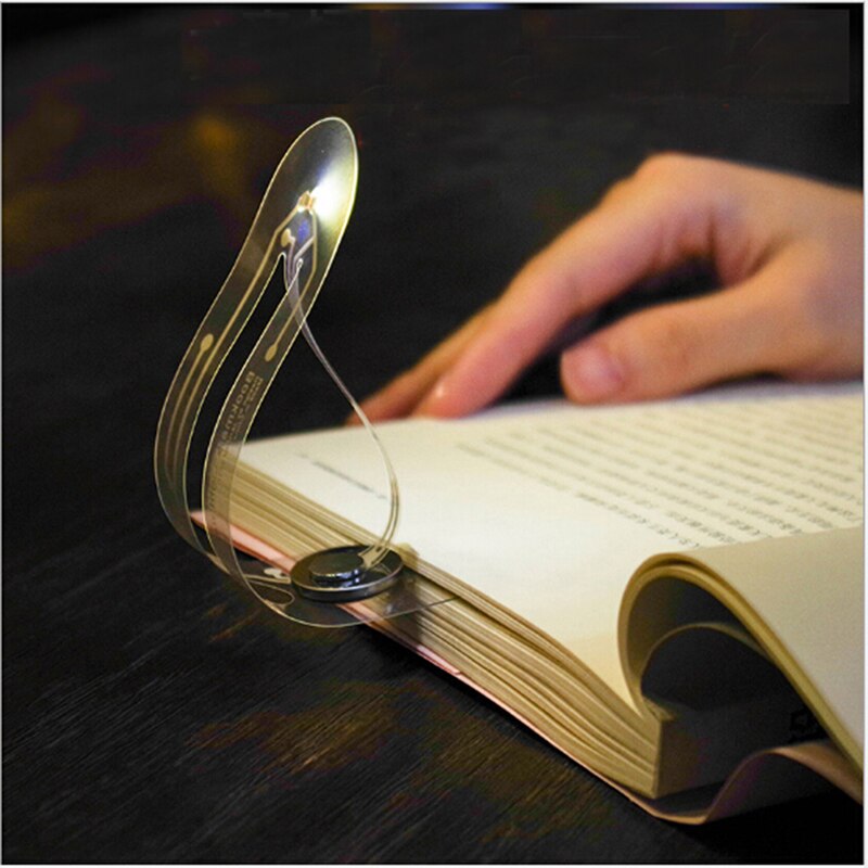 Mini Bookmark With Lamp Led Light For Reading Book Bookmark Reading Lamp Portable Small Night Light