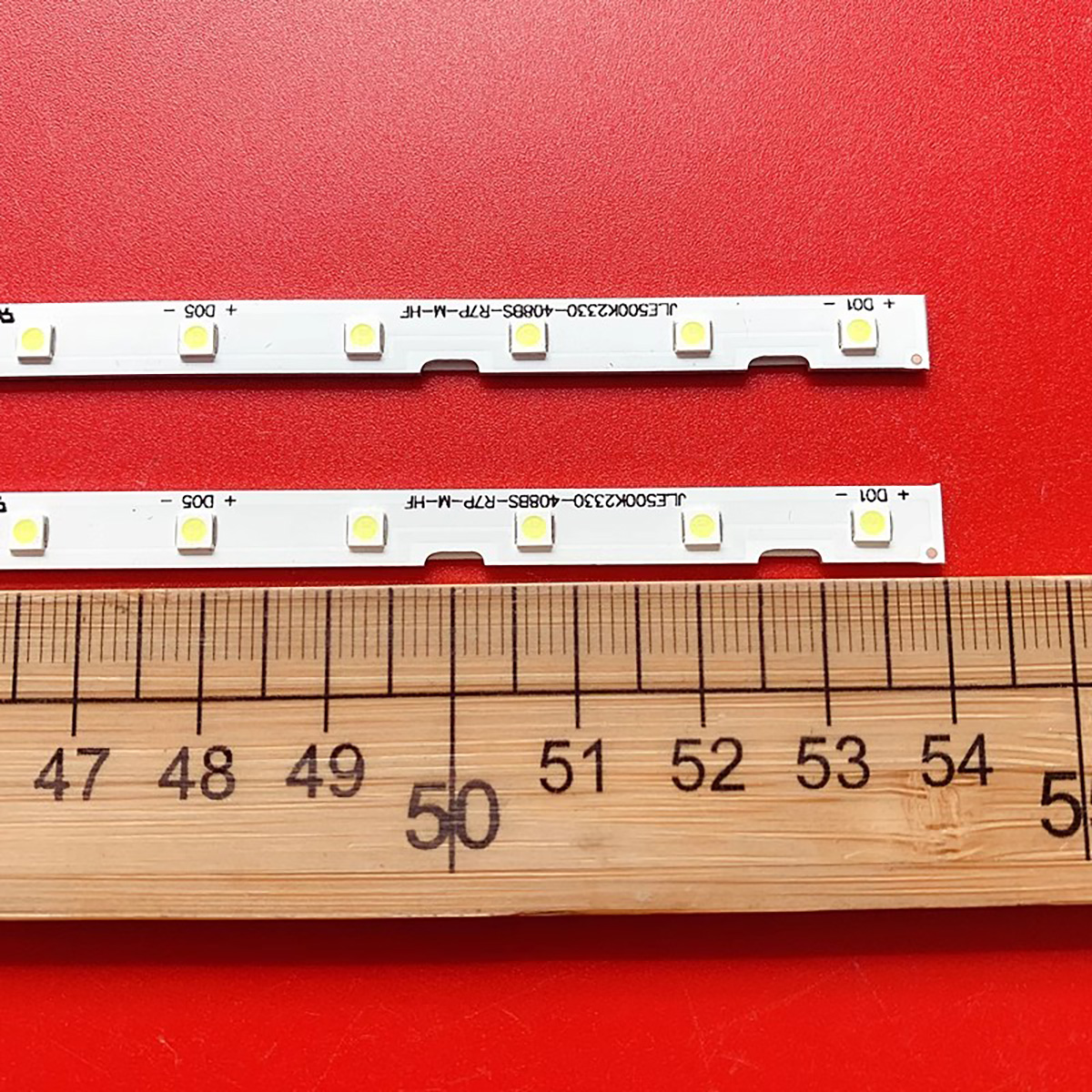 100% 2 stk./sæt led-strimler til 50 tv ue50nu ue50ru hg50nj bn96 45952a aot 50 nu7100f 2 x 38 3030c d6t 2 d 1 19 s 2p rev .v3