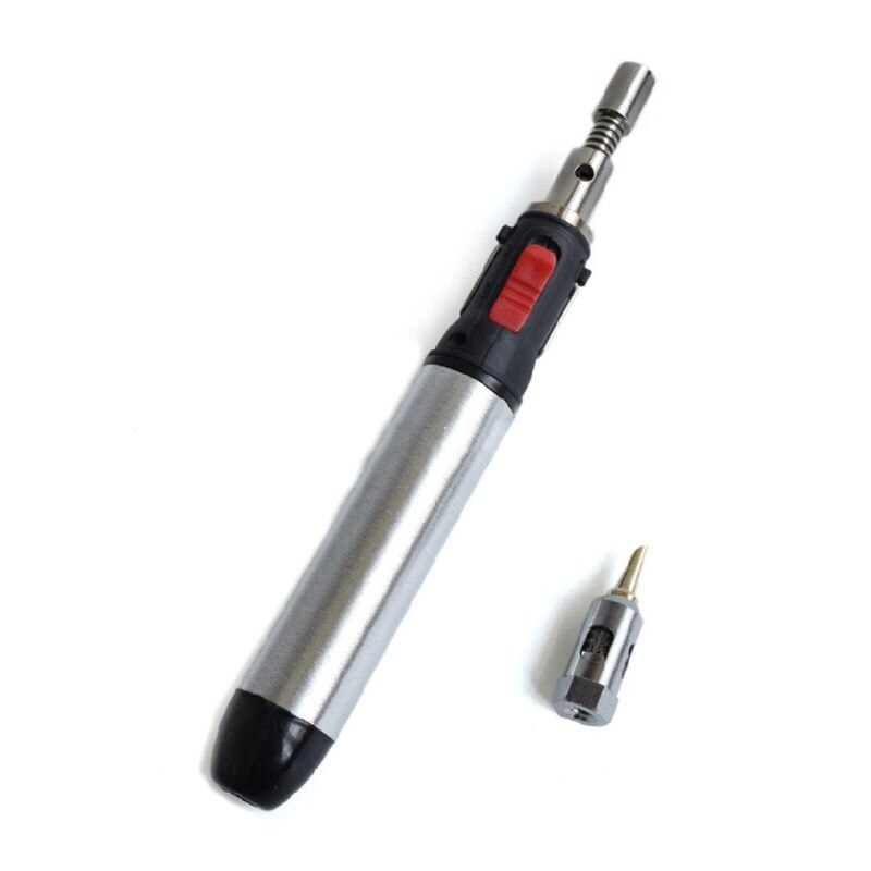 Pen-shaped Gas Soldering Iron HT-1937 Iron Light and Practical with Switch Gas Soldering Pen 40JE