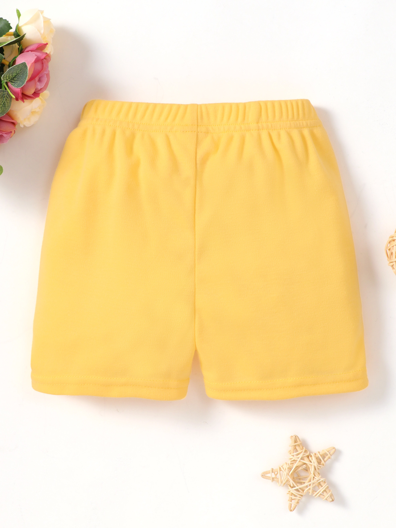 Short d&#39;été pour bébé fille, couleur unie, pantalon en coton, -né, bouffantes, nœud plissé, froncé, princesse, sous-vêtements mignons de fête
