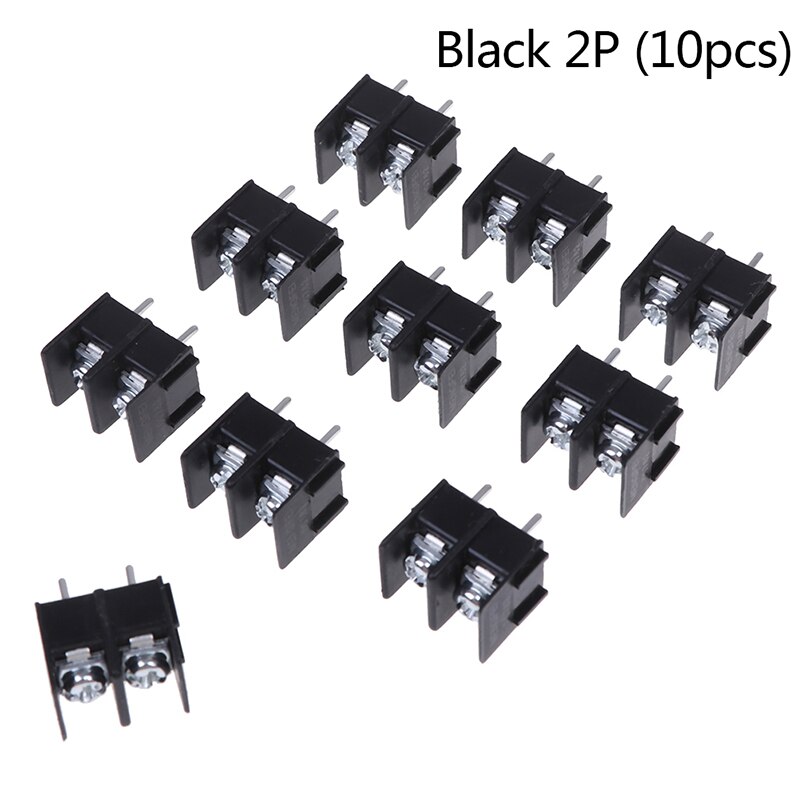 10Pcs 300V/20A 7.62 mm KF7.62 - 2P 3P 4P Screw Terminal Block Connector 7.62mm Pitch: D