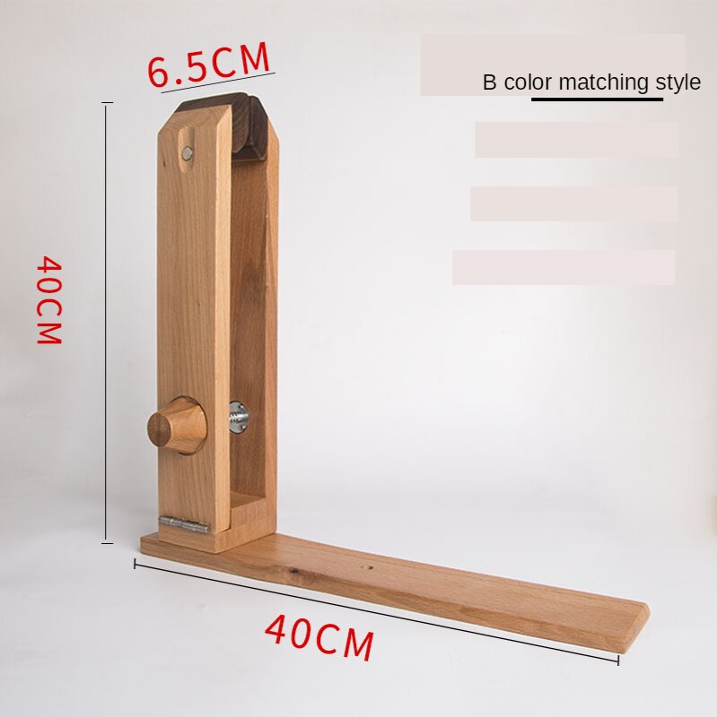 De cuero de madera pinza para coser a mano hecho a mano artesanía de cuero herramientas de bricolaje de madera Clip cartera Bolsa 6 tipos: 3