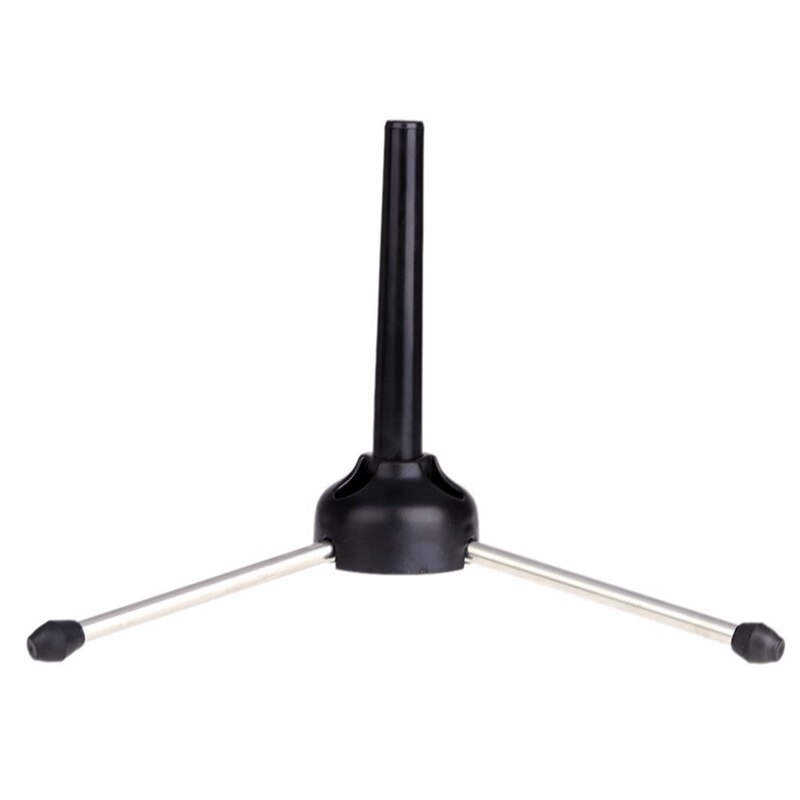 Zusammenklappbarer stativhalter für oboe, flöte, klarinette, saxophon, blasinstrument