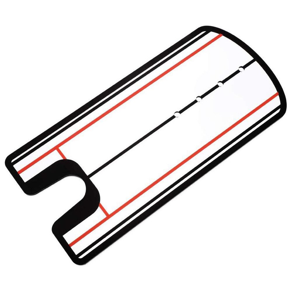 Golf putter kalibreringsspeil akryl push rod posture corrector globalt salg-: Default Title