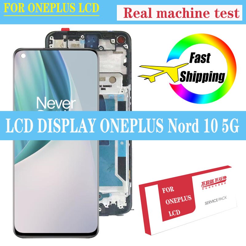 6.49 -zoll-display für oneplus nord  n10, 5g- zoll-lcd-bildschirm, touchscreen-digitizer-einheit für oneplus nord  n10, 5g- zoll-lcd-bildschirm