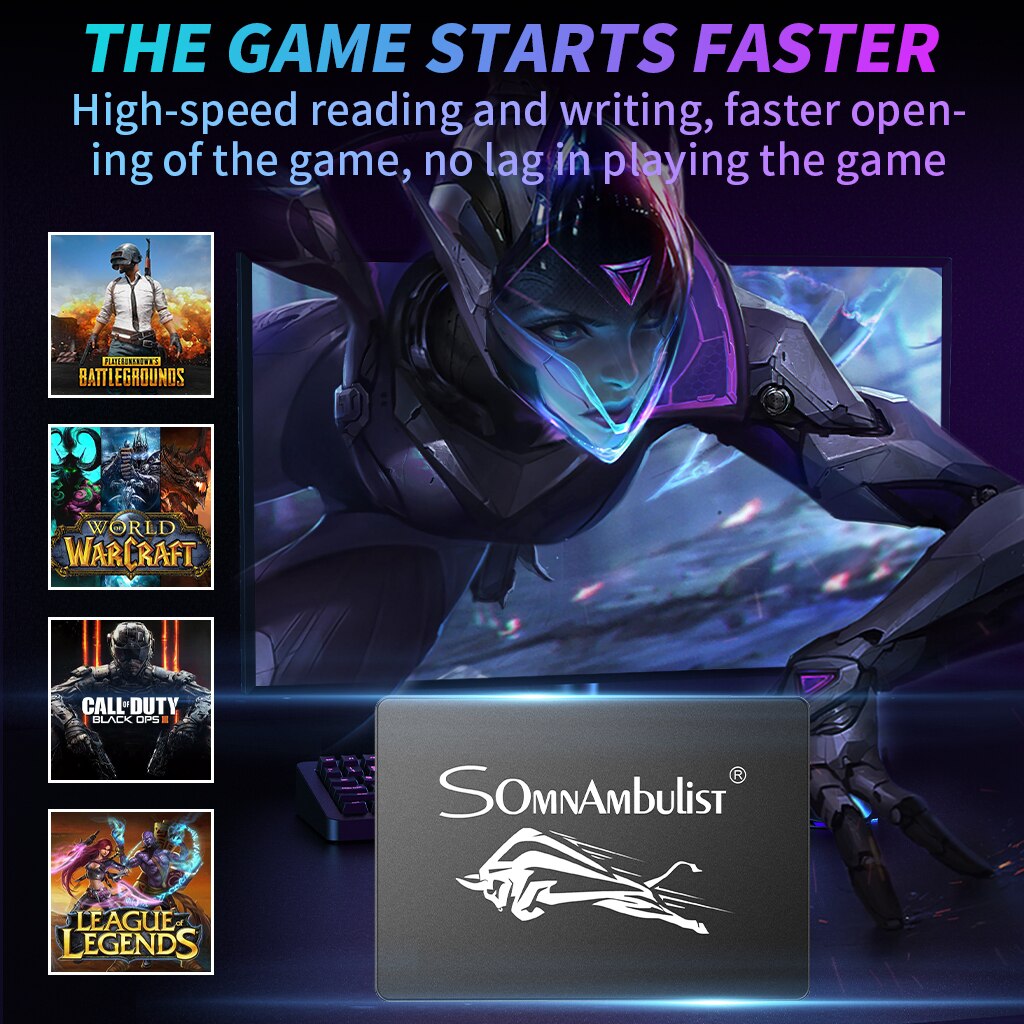 Metal bull head ssd 120GB 240 GB 480GB 2TB SSD HDD 2.5 inch SSD SATA SATAIII 60GB laptop built-in solid state drive